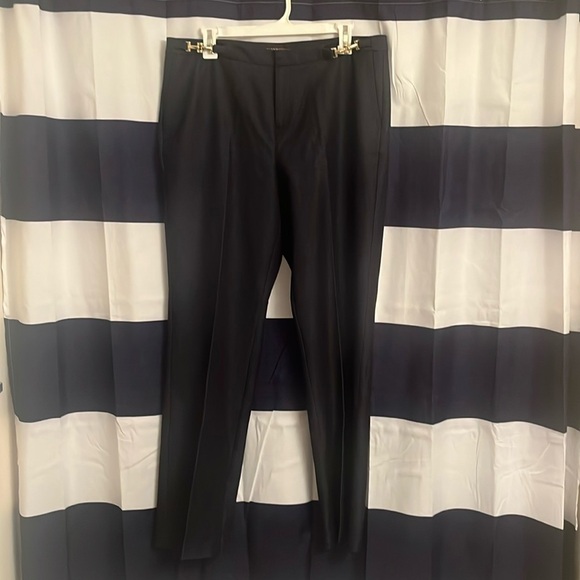 Dana Buchman Pants - Dana Buchman Wide Leg Dark Navy Dress Slacks
